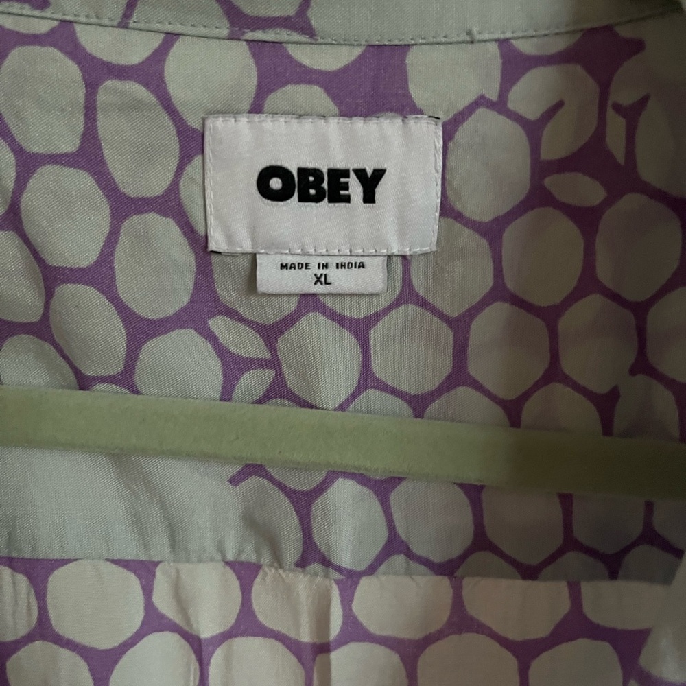 Obey Men’s Button Down - image 3